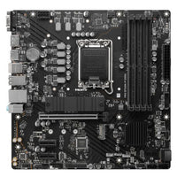 CSH Online Shop MSI PRO B760M-P DDR4, Intel B760, 1700, Micro ATX, 4 DDR4, VGA, HDMI, DP, GB LAN, 2x M.2 MSI