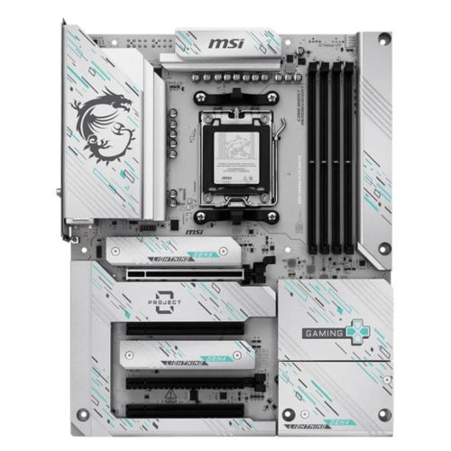 CSH Online Shop MSI B850 GAMING PLUS WIFI PZ, AMD B850, AM5, ATX, 4 DDR5, DP, Wi-Fi 7, 5G LAN, 3x M.2, Back-Connect Design MSI