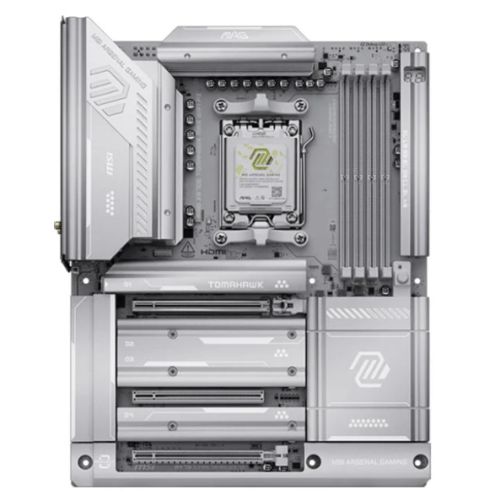 CSH Online Shop MSI MAG X870E TOMAHAWK MAX WIFI PZ, AMD X870E, AM5, ATX, 4 DDR5, HDMI, 2 USB4, Wi-Fi 7, 5G LAN, 4x M.2, Back-Connect Design MSI
