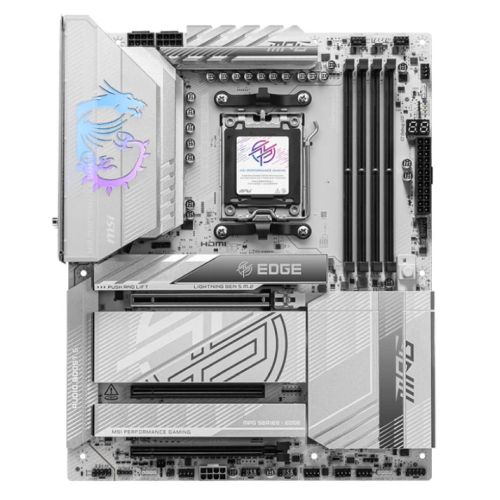 CSH Online Shop MSI MPG X870E EDGE TI WIFI, AMD X870E, AM5, ATX, 4 DDR5, HDMI, 2 USB4, Wi-Fi 7, 5G LAN, RGB, 4x M.2 MSI