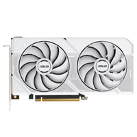 CSH Online Shop Asus DUAL RTX5060 White OC, PCIe5, 8GB DDR7, HDMI, 3 DP, 2565MHz Clock, Overclocked, Compact SFF-Ready ASUS
