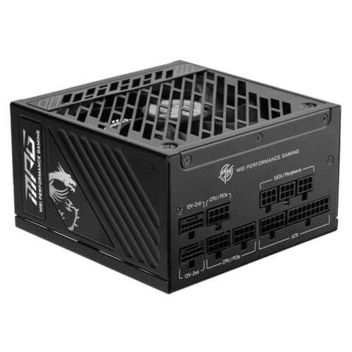 CSH Online Shop MSI 850W (MPG A850GS PCIE5) ATX 3.1 PSU, Fully Modular, 80+/Cybenetics Gold, Semi Digital Design, PCIe 5.1 MSI