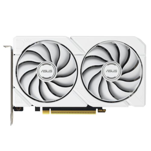 CSH Online Shop Asus DUAL RX9060 XT White, PCIe5, 16GB DDR6, HDMI, 2 DP, 3250MHz Clock, Compact SFF-Ready ASUS