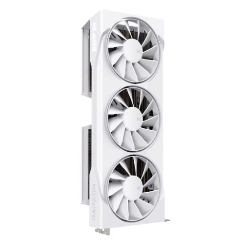 CSH Online Shop XFX Swift RX9070 OC White Gaming Edition, PCIe5, 16GB DDR6, HDMI, 3 DP, 2700MHz Clock, Overclocked XFX
