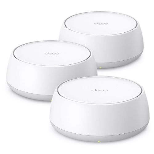 CSH Online Shop TP-LINK (DECO BE25) BE3600 Dual Band Whole Home Mesh Wi-Fi 7 System, 3 Pack, 2x 2.5G Ports, MLO, Wireless/Wired Combined Backhaul TP-LINK