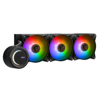 CSH Online Shop MSI MAG CORELIQUID E360 360mm Liquid CPU Cooler, 3x ARGB PWM Fans, Rotatable ARGB Blockhead, Black MSI