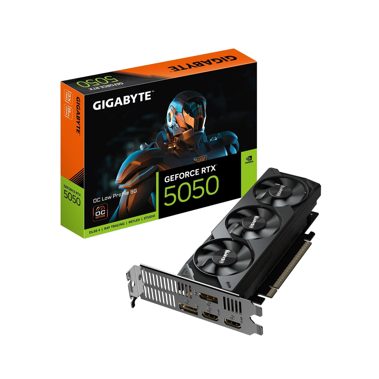Gigabyte (GV-N5050OC-8GL) GeForce RTX 5050 OC Low Profile 8G