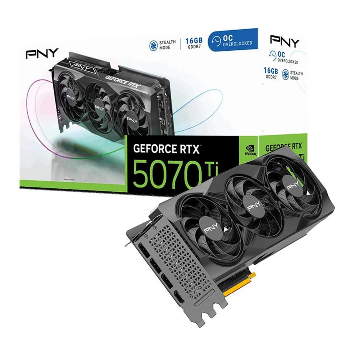 PNY NVIDIA GEFORCE RTX 5070 Ti OC 16GB