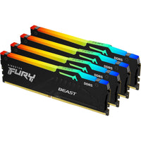 Kingston Fury Beast KF556C40BBAK4-128 128GB (32GB x4) DDR5